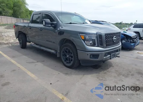 2018 Nissan Titan Xd Sl Diesel z USA, uszkodzony, nr VIN 1N6BA1F46JN524633
